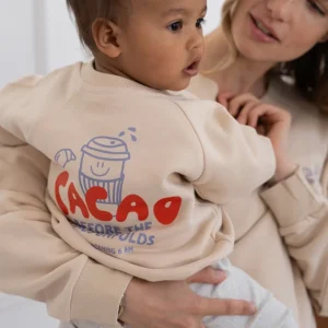 Sweat beige bébé | Cacao