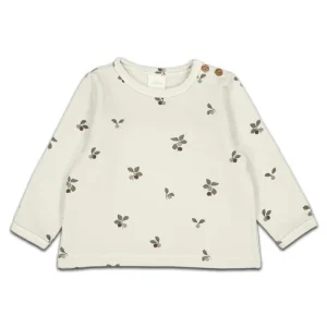 Sweat Shirt Noé Prunes Ecru