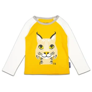 T-Shirt Lynx Jaune Miel