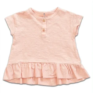 T-Shirt Flamé Jersey Rose