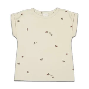 T-shirt Bama Petites Figues Ecru