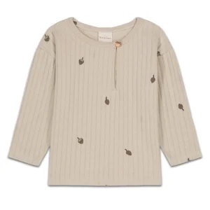 Tee-Shirt Manches Longues Orso Artichauts Ecru