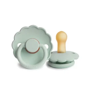 Tétine en Silicone Naturel Frigg Daisy Seafom Vert d'Eau