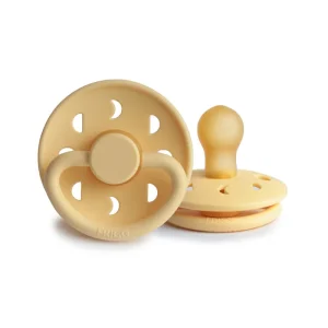 Tétine en Silicone Naturel Frigg Moon Pale Daffodil Jaune