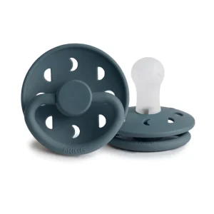 Tétine en Silicone Naturel Frigg Moon Slate Bleu Nuit