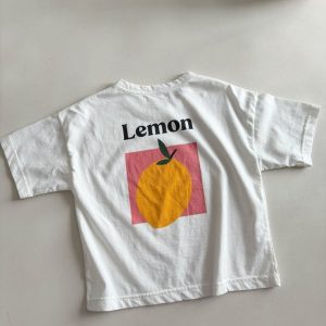 T-shirt enfant oversize | Lemon