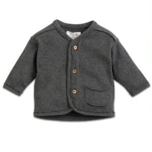 Veste Cardigan Grise Anthracite