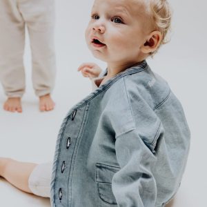 Veste en jean mixte bébé enfant – Finch and Fable